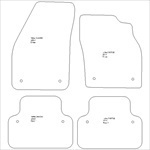 Volvo S40 Manual Car Mats